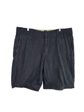 Mens Gap Black Corduroy Casual Shorts 100% Cotton 12" lnseam Size 38
